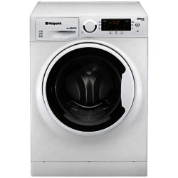 Hotpoint RPD10657J Ultima S-Line Freestanding Washing Machine, 10kg Load, A+++ Energy Rating, 1600rpm Spin, White